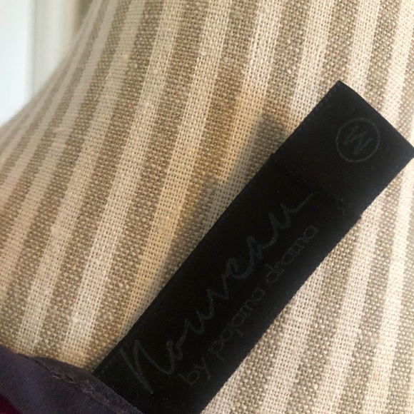 Raspberry & Eggplant Polka Dot Tank with Organza Hem - Picture 7 of 7